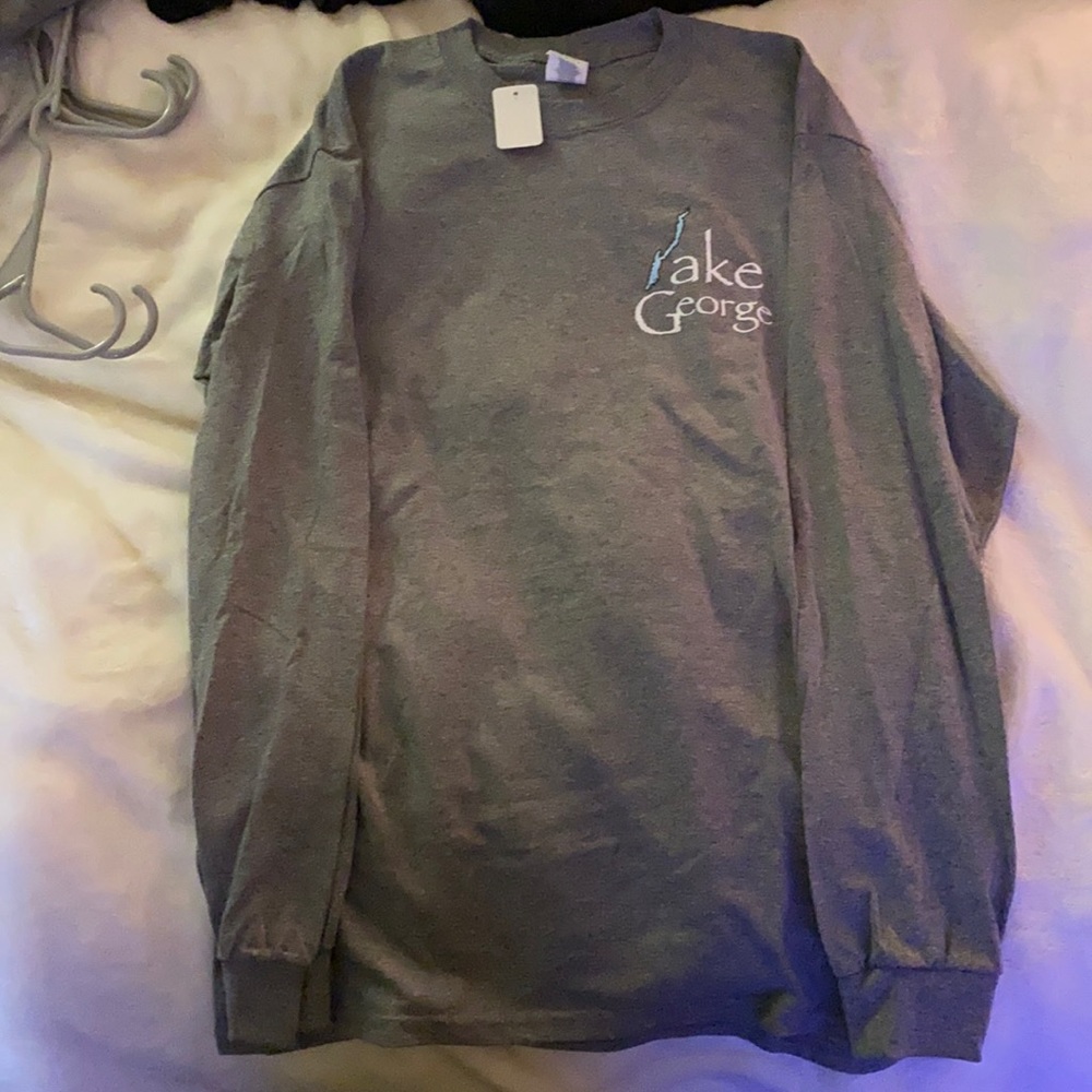 Grey long sleeve shirt